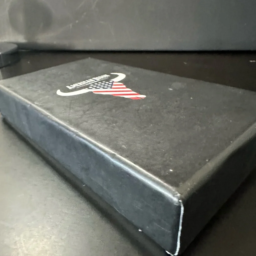 🆕American Bison Rodeo Leather Wallet